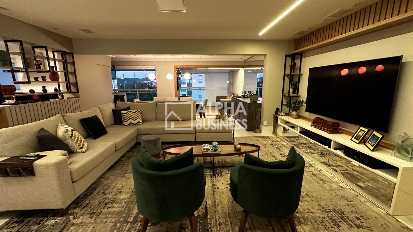 Apartamento mobiliado à venda no Lumina 2 | Alphaviile-SP - view 1