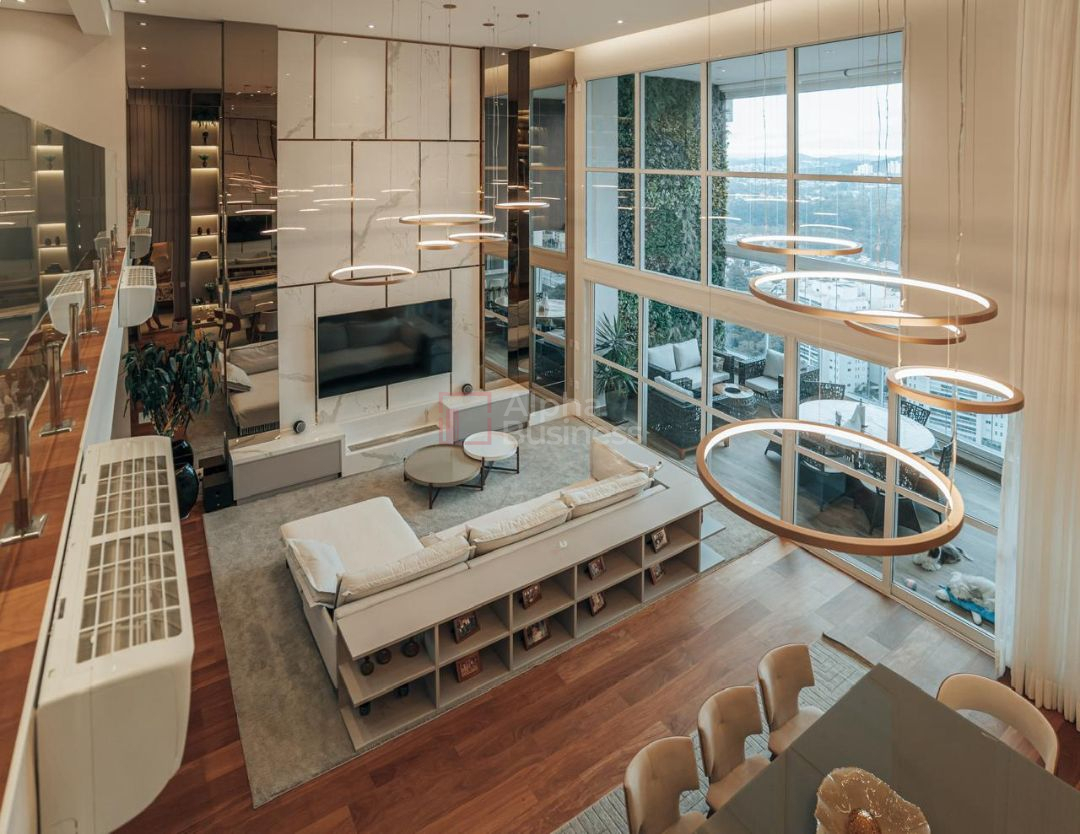 Apartamento com 4 suítes à venda, 338 m² por R$ 5.900.000 – The Lake Gramercy Park – Barueri/SP - view 1