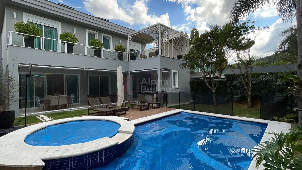 Casa com 4 suítes à venda, 411 m² por R$ 5.900.000 – Tamboré 10 – Santana de Parnaíba/SP - view 1