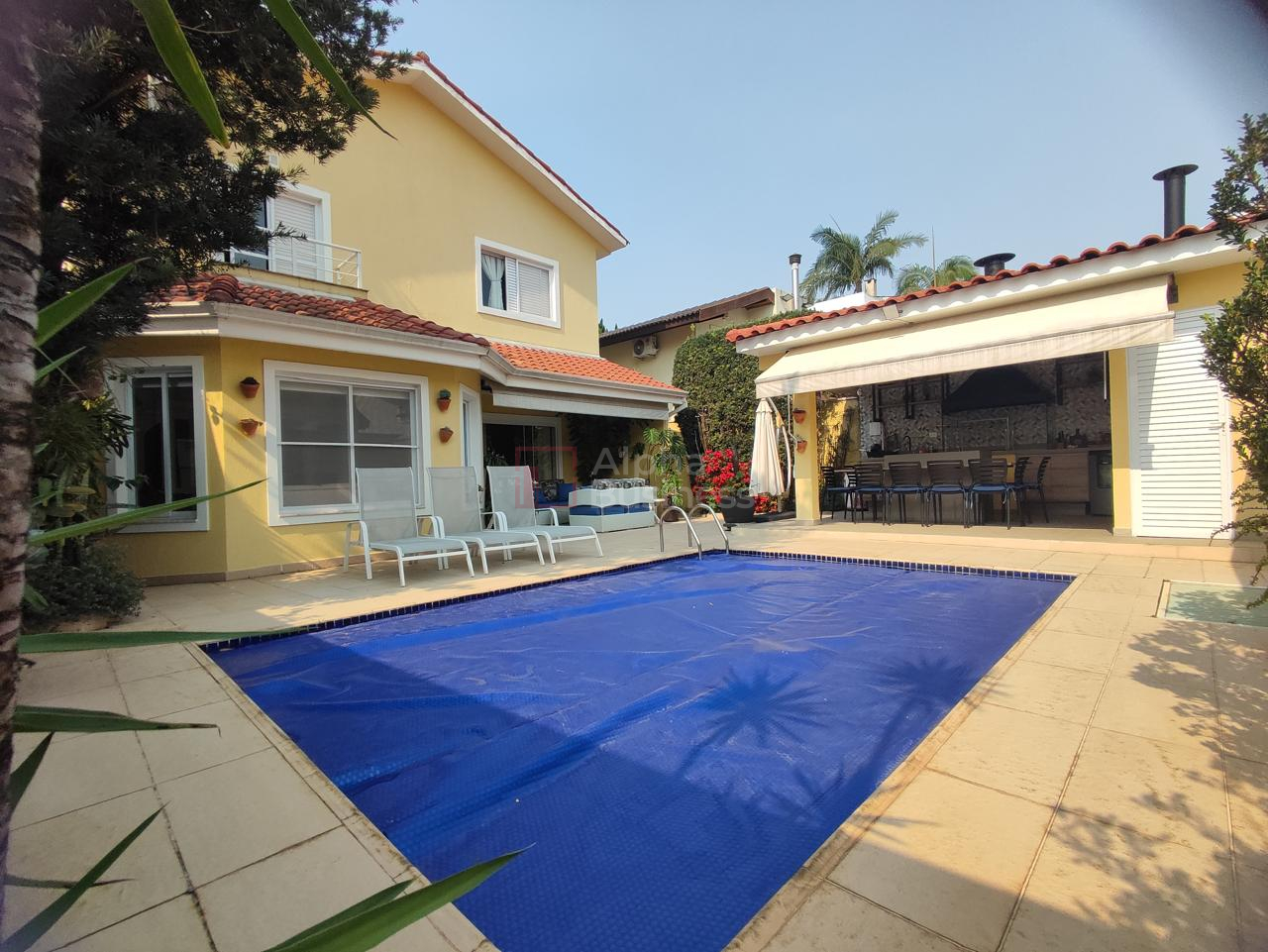 Casa com 4 dormitórios (02 suítes) à venda, 300 m² por R$ 2.890.000 – Alphaville 4 – Santana de Parnaíba/SP - view 1