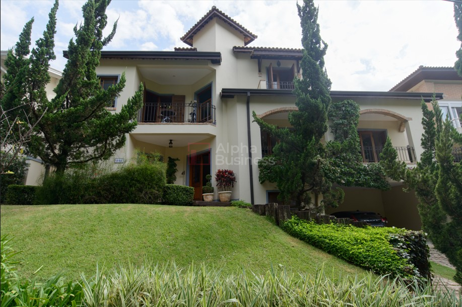 Casa com 4 dormitórios (02 suítes) à venda, 400 m² por R$ 3.950.000 – Alphaville 4 – Santana de Parnaíba/SP - view 1