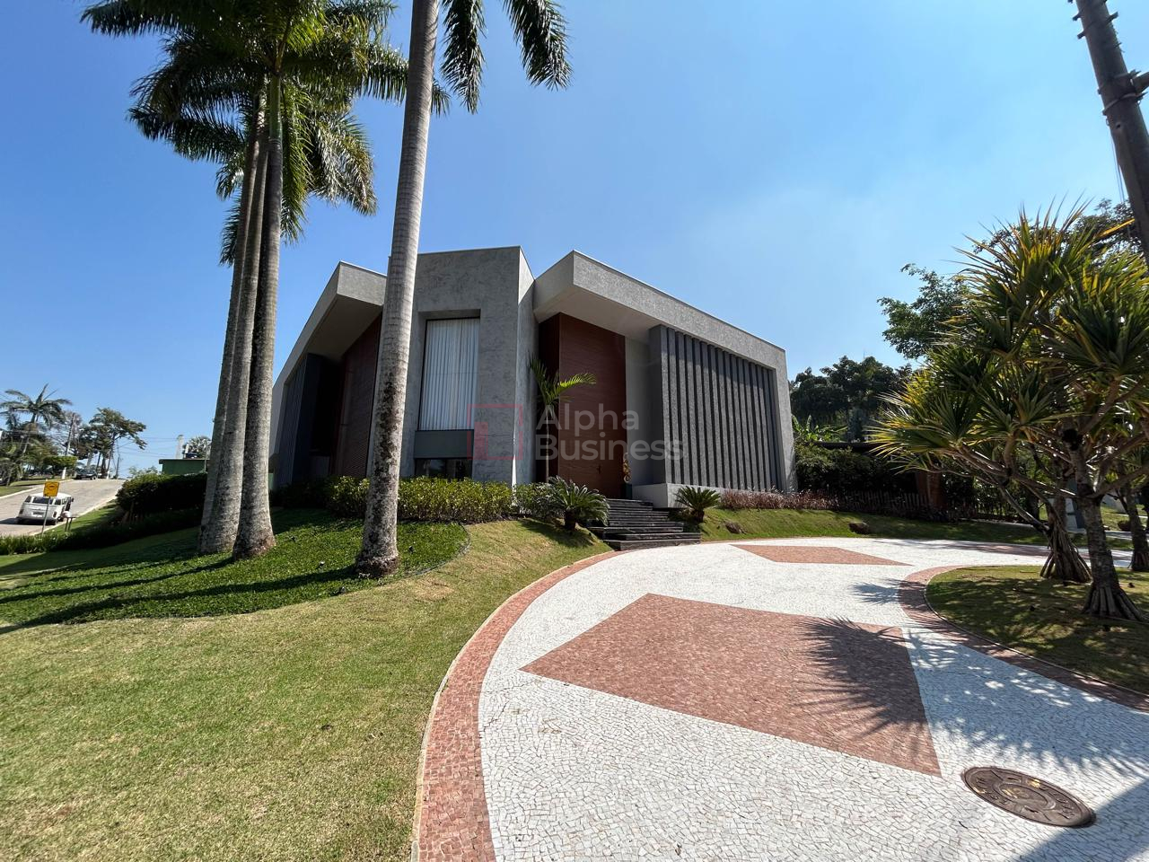 Mansão mobiliada com 5 suítes à venda, 850 m² por R$ 21.900.000 – Tamboré 1 – Barueri/SP - view 1