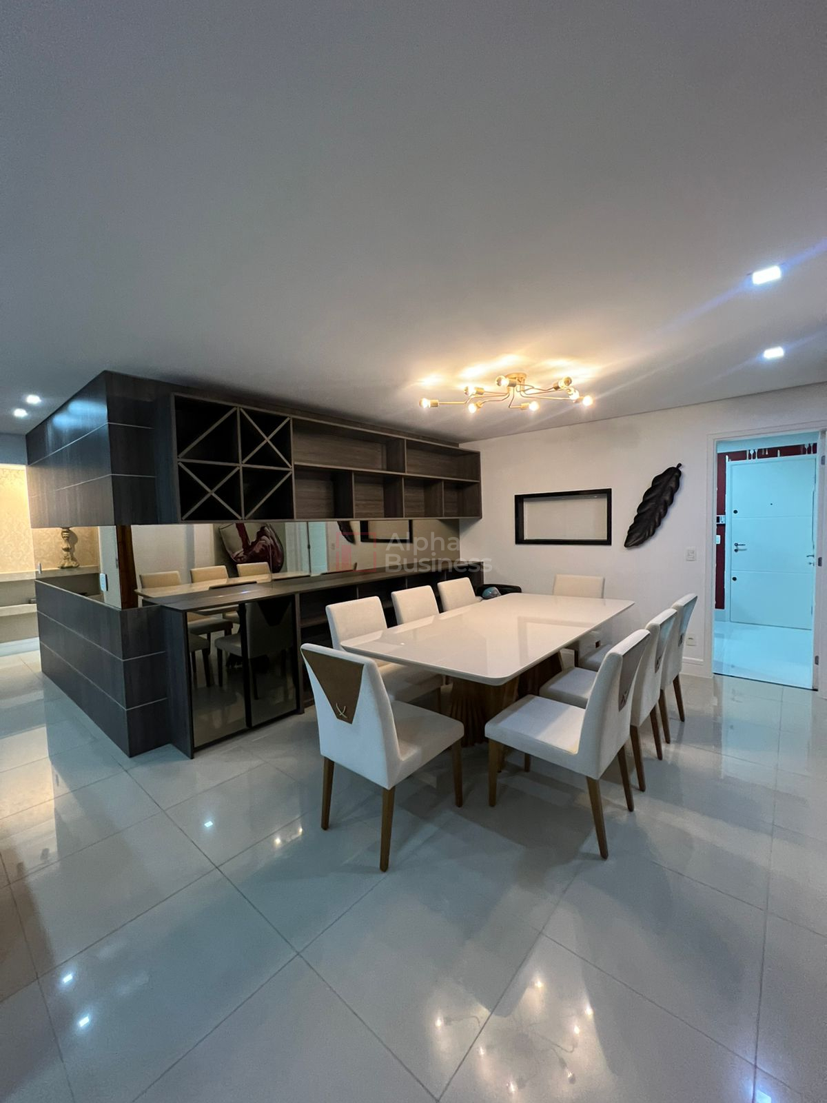 Apartamento mobiliado com 3 suítes para alugar, 164 m² por R$ 16.348/mês – Edifício Mont Blanc – Barueri/SP - view 1