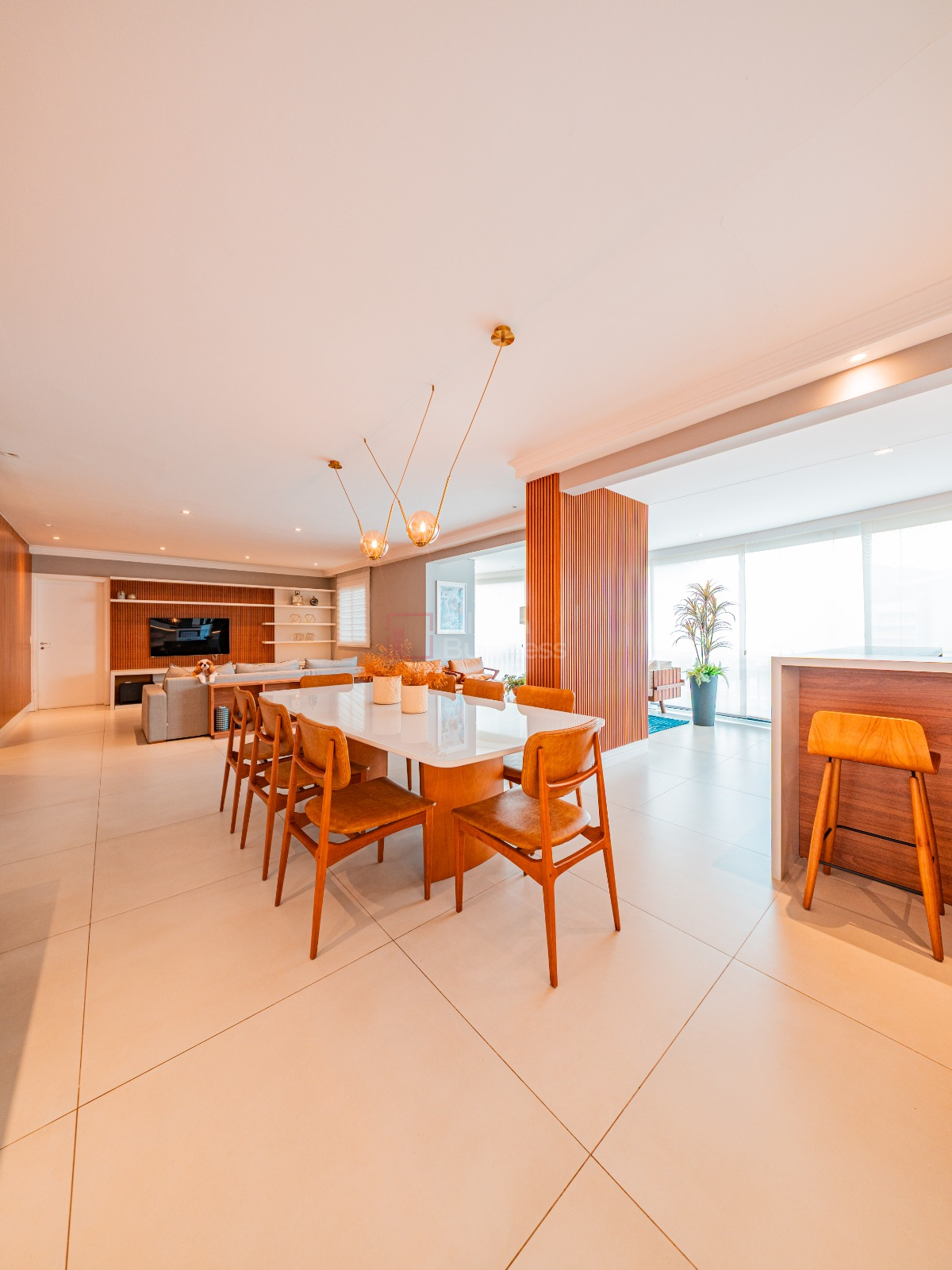 Apartamento mobiliado com 3 suítes à venda, 202 m² por R$ 2.770.000 – Edifício Terraços Tamboré – Santana de Parnaíba/SP - view 1