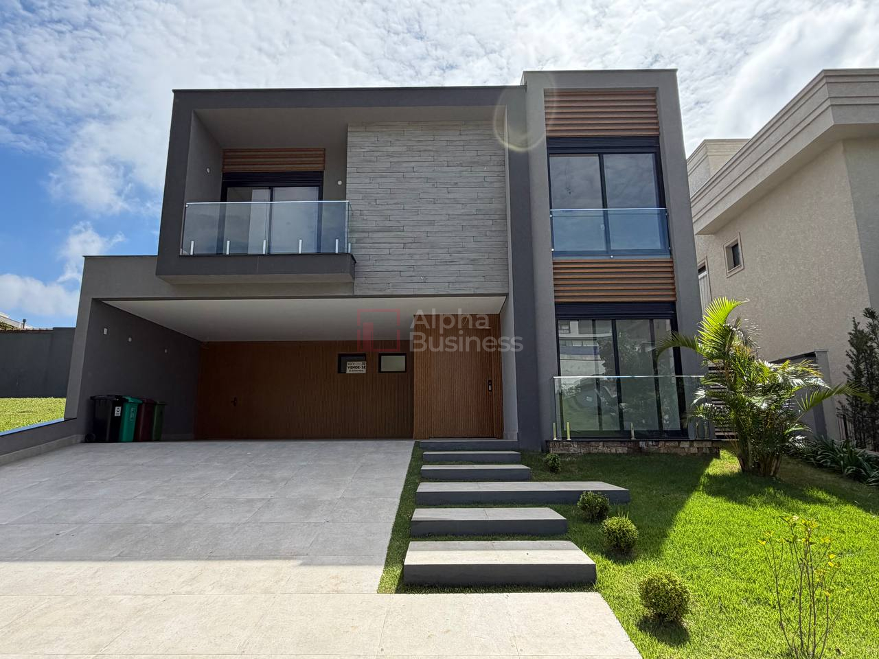 Casa nova com 4 suítes à venda, 372 m² por R$ 6.200.000 – Gênesis 2 – Santana de Parnaíba/SP - view 1