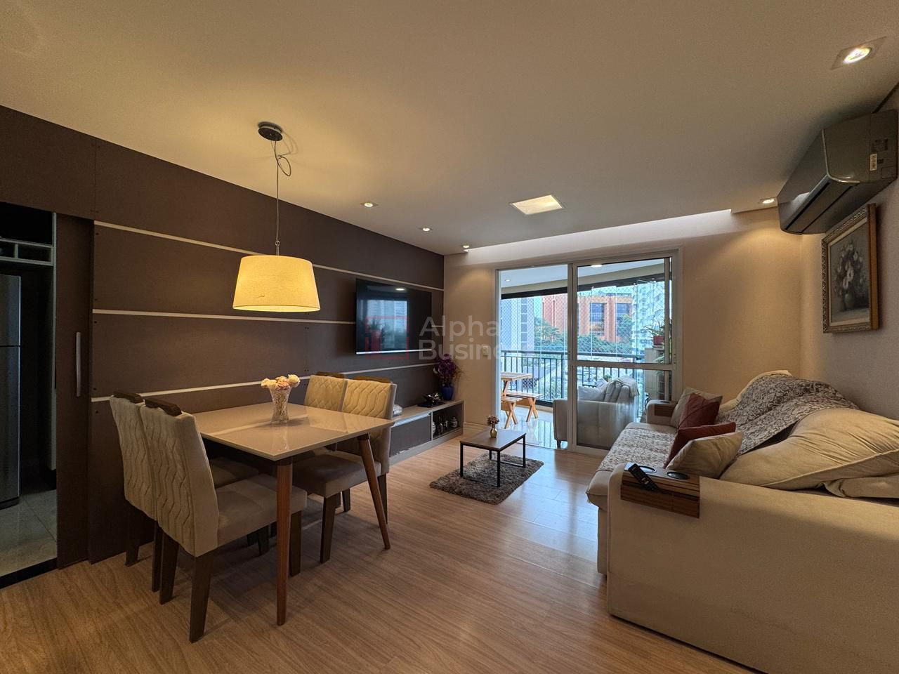 Apartamento mobiliado com 3 dormitórios (01 suíte) para alugar, 98 m² por R$ 11.650/mês – Edifício Bellagio Ecopark – Barueri/SP - view 1